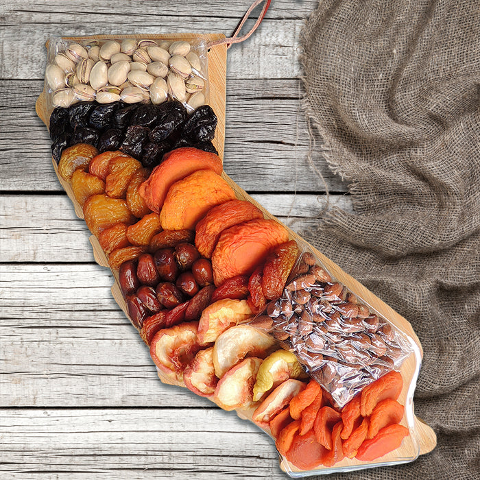 Pedrick Produce California Cutting Board with California Dried Fruit & Nuts