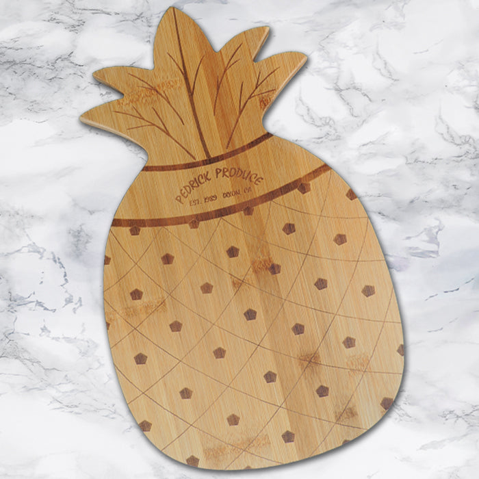 Pedrick Produce Pineapple Cutting Board with Nuts