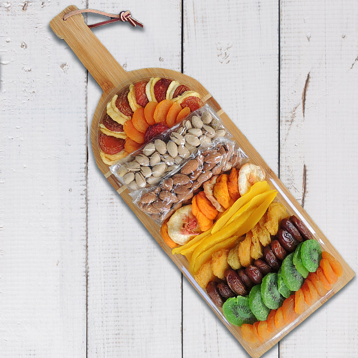 Pedrick Produce Wine Cutting Board with Dried Fruit